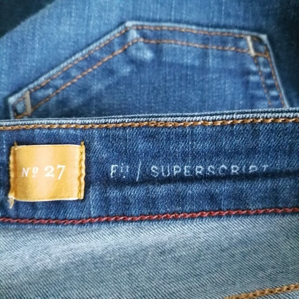 1921 Pilcro & The Letterpress Womens Blue Mid Rise Skinny Denim Jeans Size 29 - Picture 6 of 8